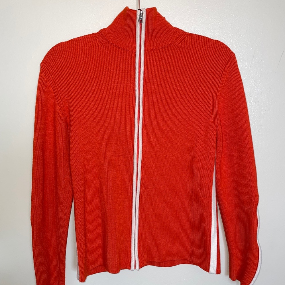 Zip-up sweater